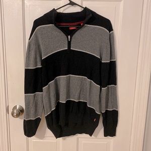 IZOD Mens 1/4 Zip Sweater